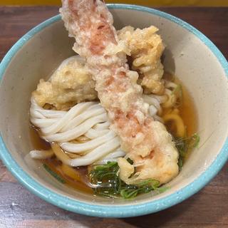 冷[並盛]とり天&ちくわ天  ぶっかけ(おにやんま　五反田本店)