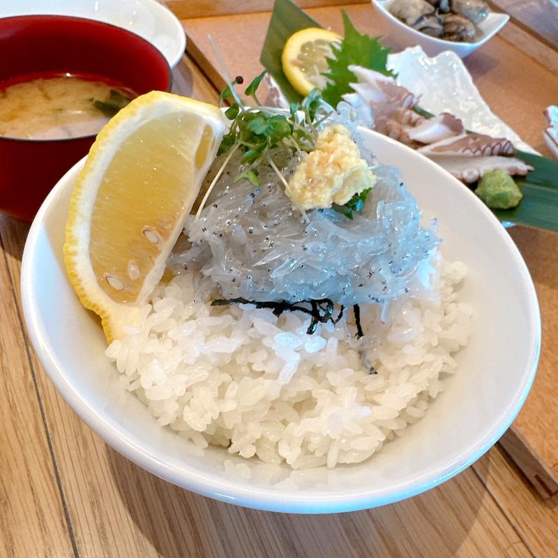 生しらす丼(津田宇水産 )