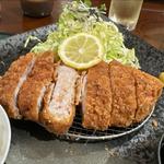 リブロースかつ定食