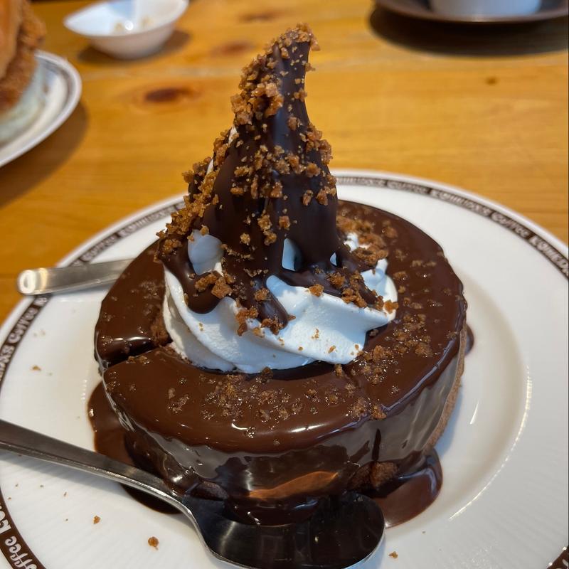 クロネージュ ブラックモンブラン(コメダ珈琲店 堺筋本町店)