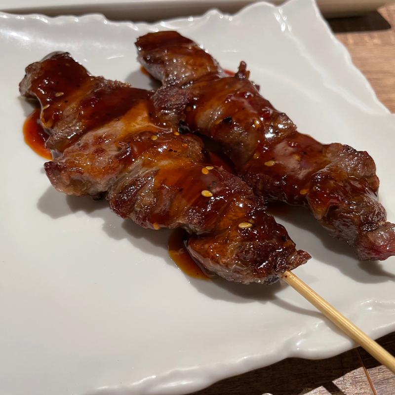 黒毛和牛ハラミ串(とりとり亭 池下店 （とりとりてい）)