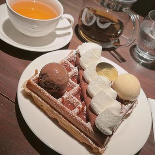 ブリュッセルワッフル　チョコレート(ピエール マルコリーニ 名古屋)