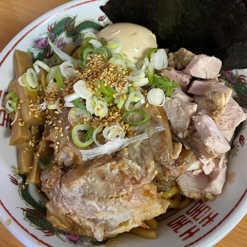 油そば・汁無煮干し(陸王)