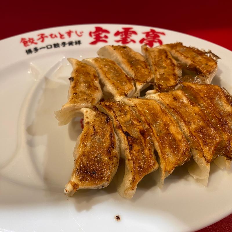 焼き餃子(餃子食堂 宝雲亭)