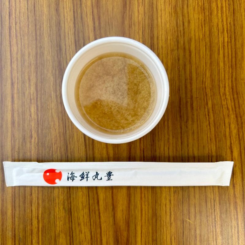 あさり味噌汁(おにぎり屋 築地 丸豊)