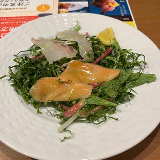 サーモンと真鯛のカルパッチョ(ココス 所沢中央店)