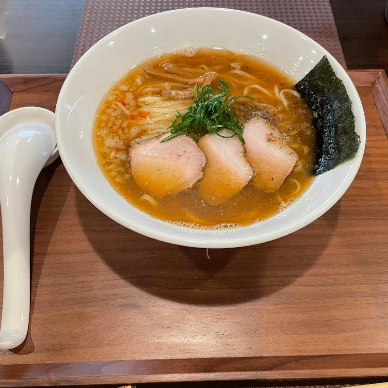 醤油そば(焼干しそば)(麺切り 白流)