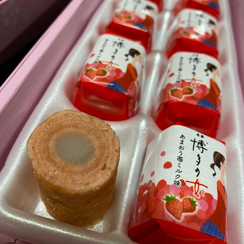 博多の女 あまおう苺ミルク味(博多でいとす横丁)