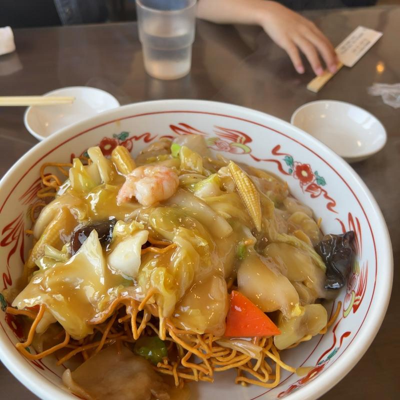 かた焼きそば(ほのぼの亭)