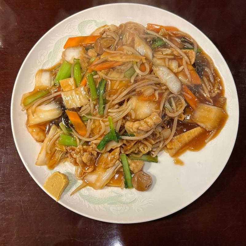 五目あんかけ焼そば(中華房 威風)