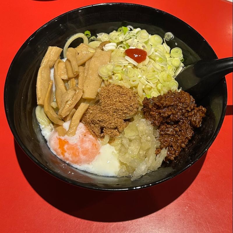 まぜそば（追い飯付）(来々軒)