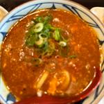 トマたまカレーうどん(丸亀製麺イオンモール神戸南)