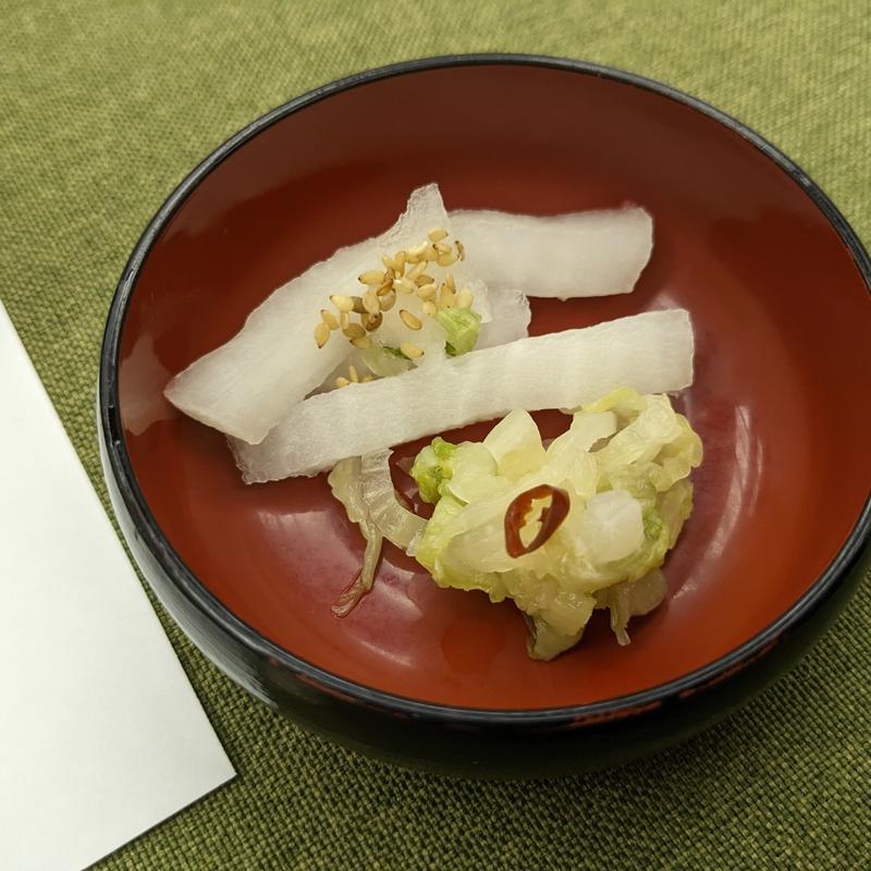 香の物(さぎの湯温泉 夢ランドしらさぎ)