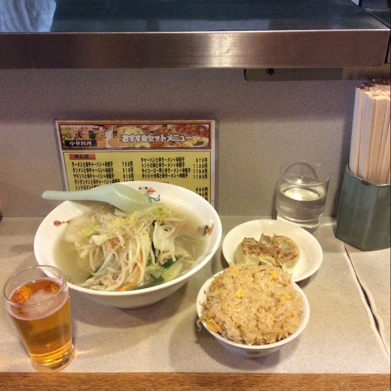 おすすめセットメニュー（めん類）(天龍三世)