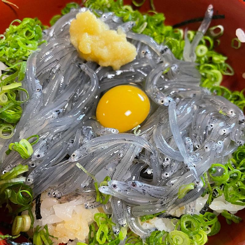 生しらす丼(浜菜坊 )