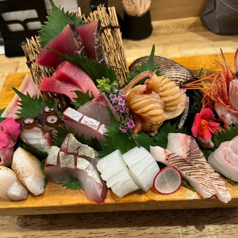 刺身盛り合わせ(釣か飯)