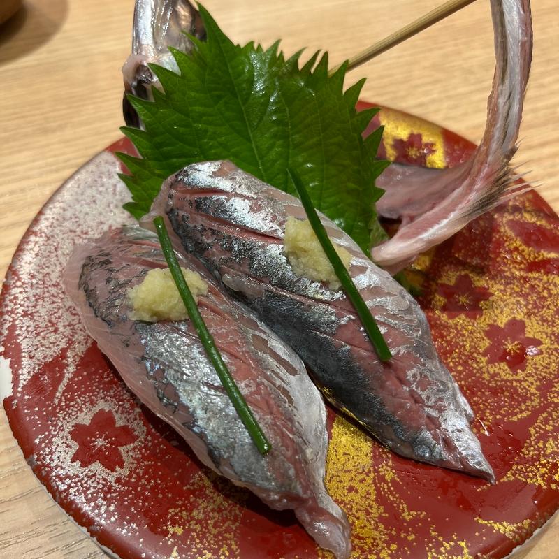 あじ(すし辰 ekie店)