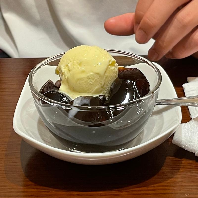コーヒーゼリー(炭火焼肉ともじ)