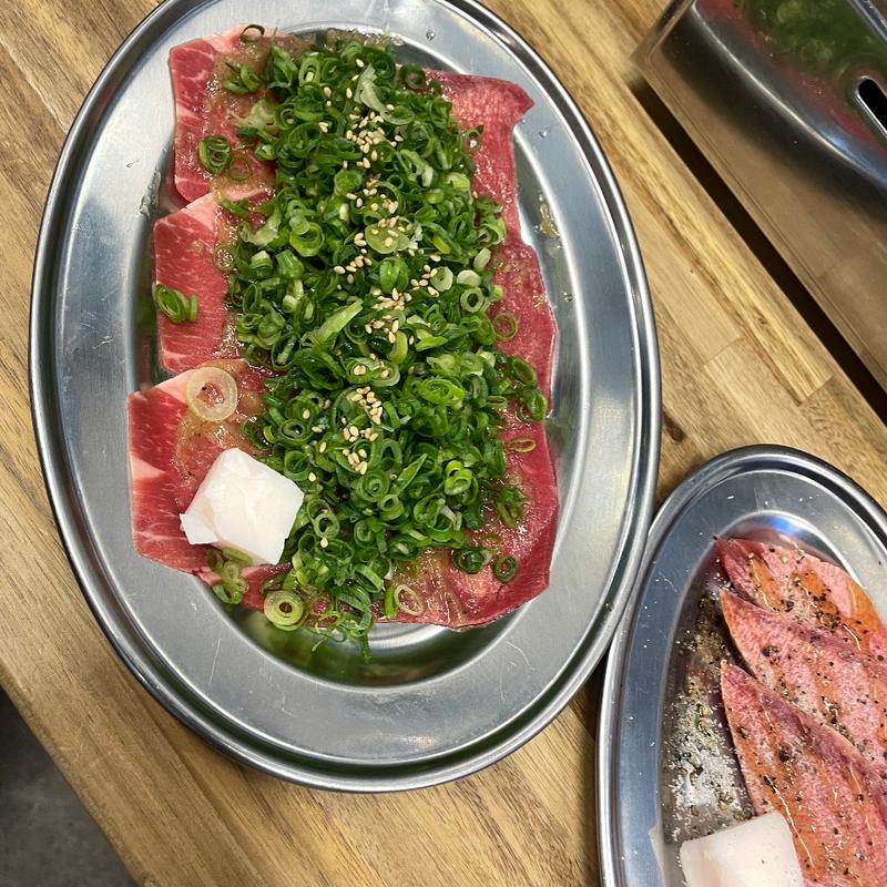 ネギ塩タン(焼肉セブン 都町店)