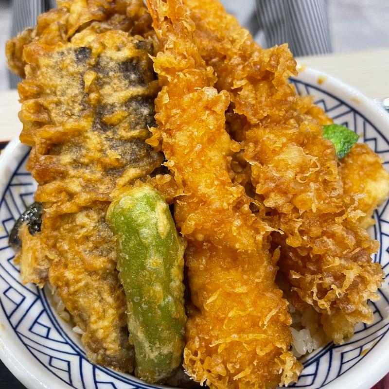 野菜上天丼(日本橋 天丼 金子半之助 ららぽーと福岡店)