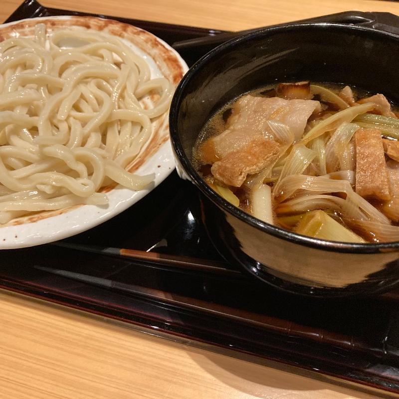 名物肉汁うどん(手打ちうどん　さわいち)