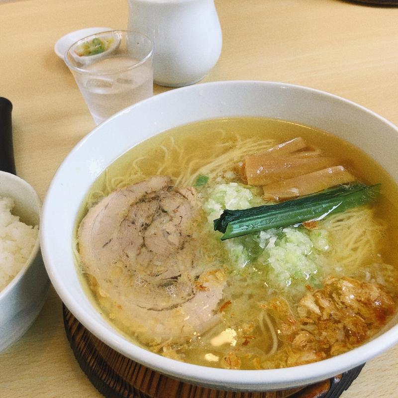 塩ラーメン(心麺)