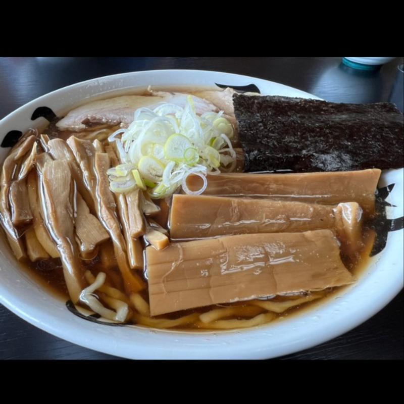 メンマ中華そば+チャーシュー(中華そば処 琴平荘 （コンピラソウ）)