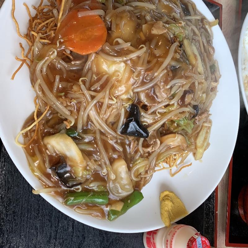 かた焼きそば(<民宿>しをみ食堂 )