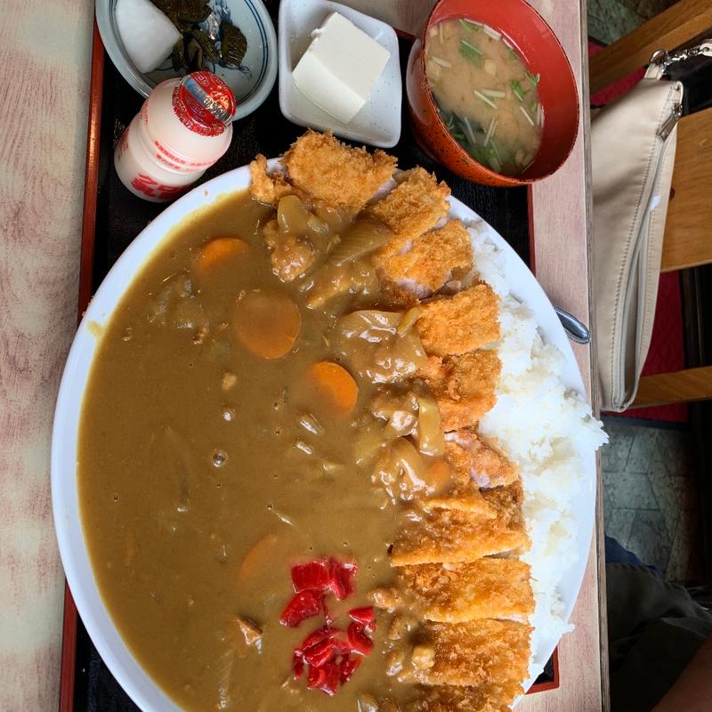 カツカレー(<民宿>しをみ食堂 )