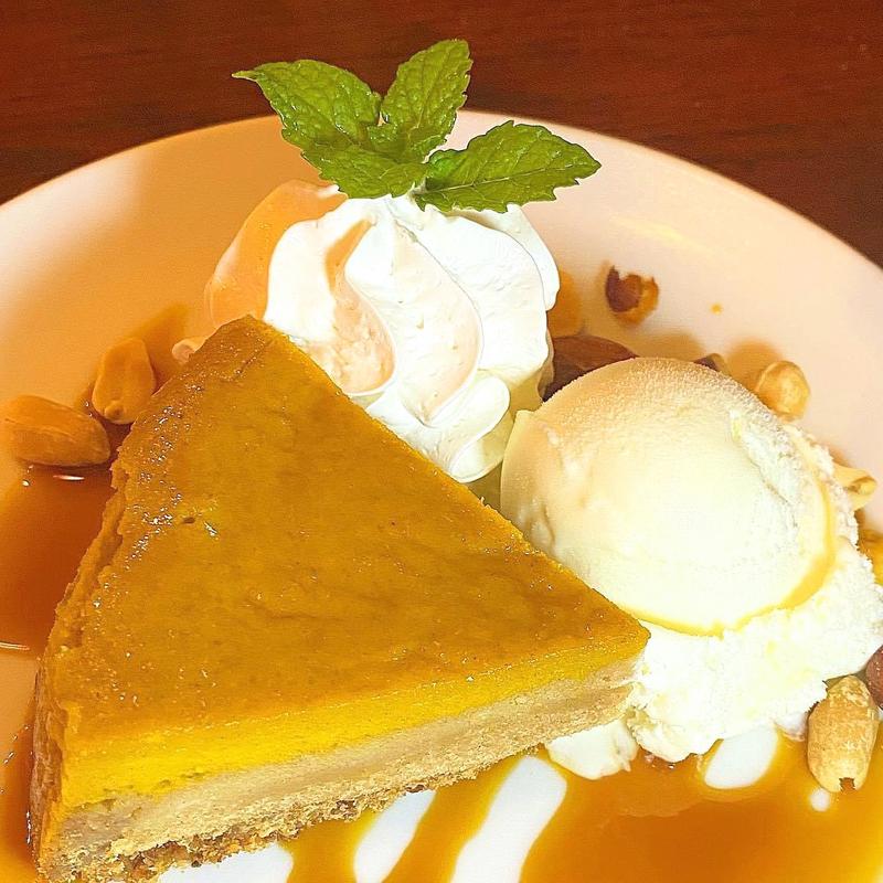 パンプキンタルト(カントリーレストランスワン)