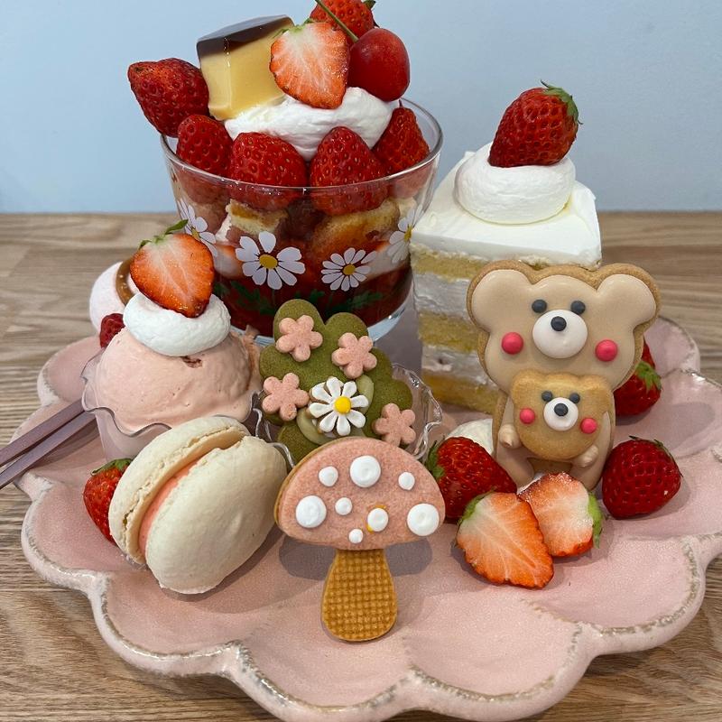 くまおのおまかせプレート(わかりません)