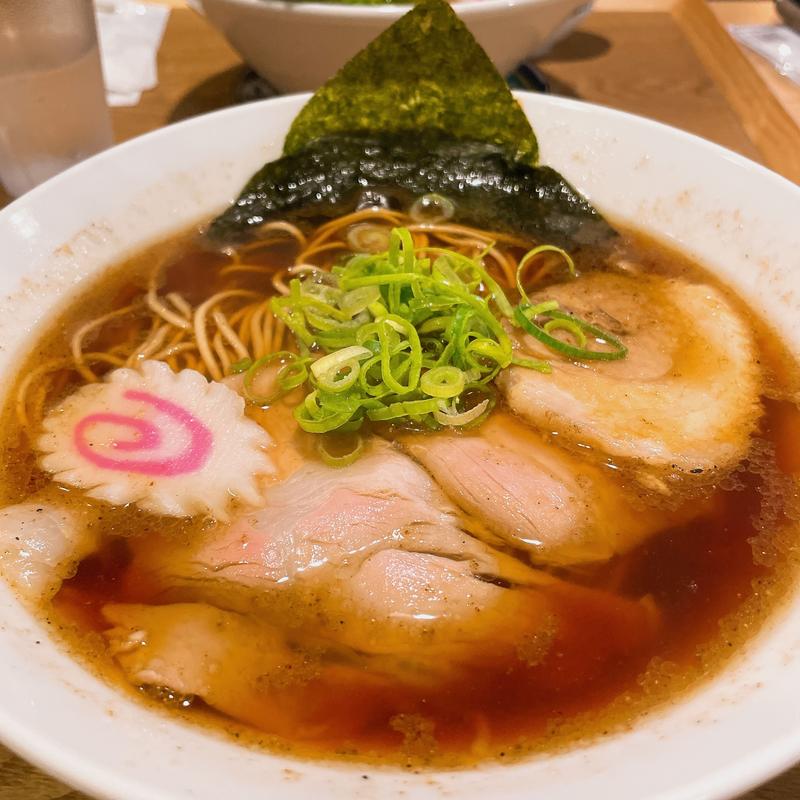 淡麗中華そば　唐揚げセット(総本家備長扇屋 入野店 （そうほんけびんちょうおうぎや）)