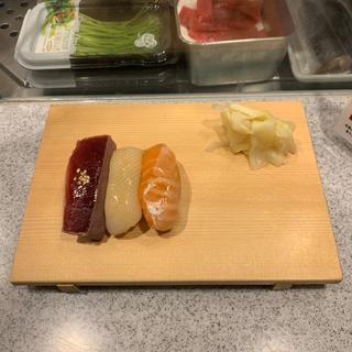 づけ三種盛(築地すし好 粋 アトレ川崎店)