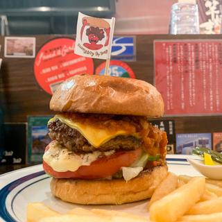 チリチーズバーガー(ノーティバイバーガー naughty by burger)