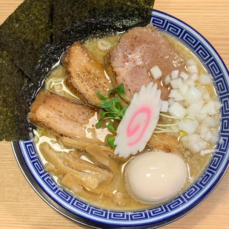 こってり アブラ煮干そば (煮干しそば流。)