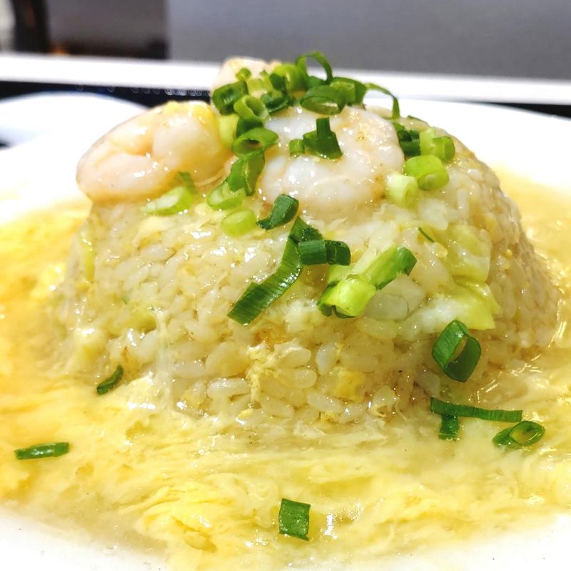 エビとろあんかけチャーハン(東京餃子軒イオンモール上尾店)