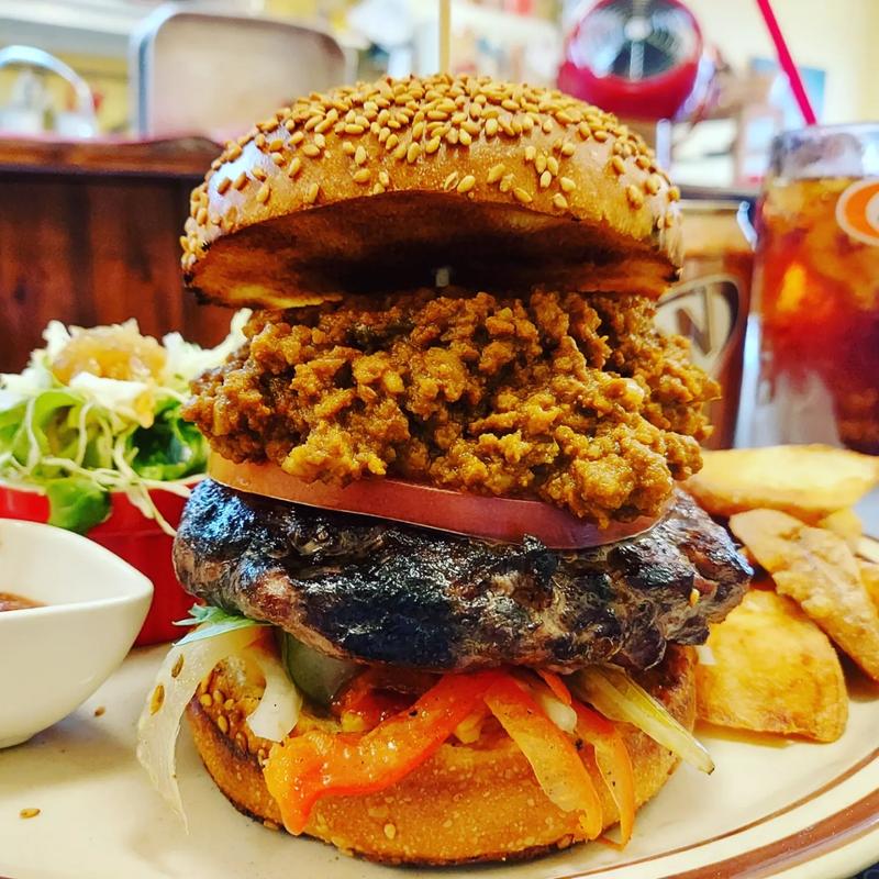 チリバーガー(BACK HOME meal & bake （バックホーム）)