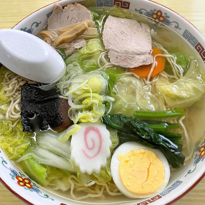 五目中華そば 大盛(元祖十文字中華そばマルタマ)