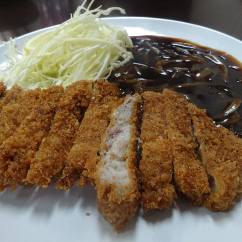 トンカツ定食(大龍飯店 )