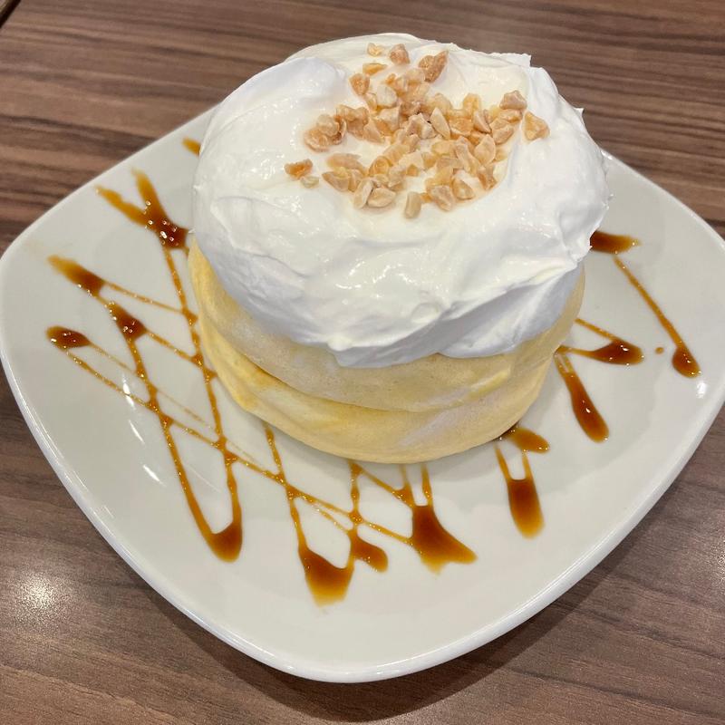 特製クリームのリコッタパンケーキ(高倉町珈琲 平塚店)