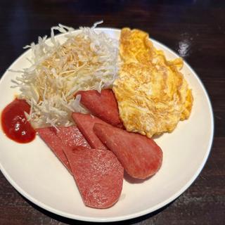 ポーク卵(沖縄料理 まごころ亭)