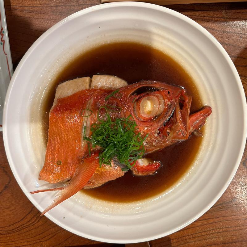 金目鯛煮付け(寿し魚八)