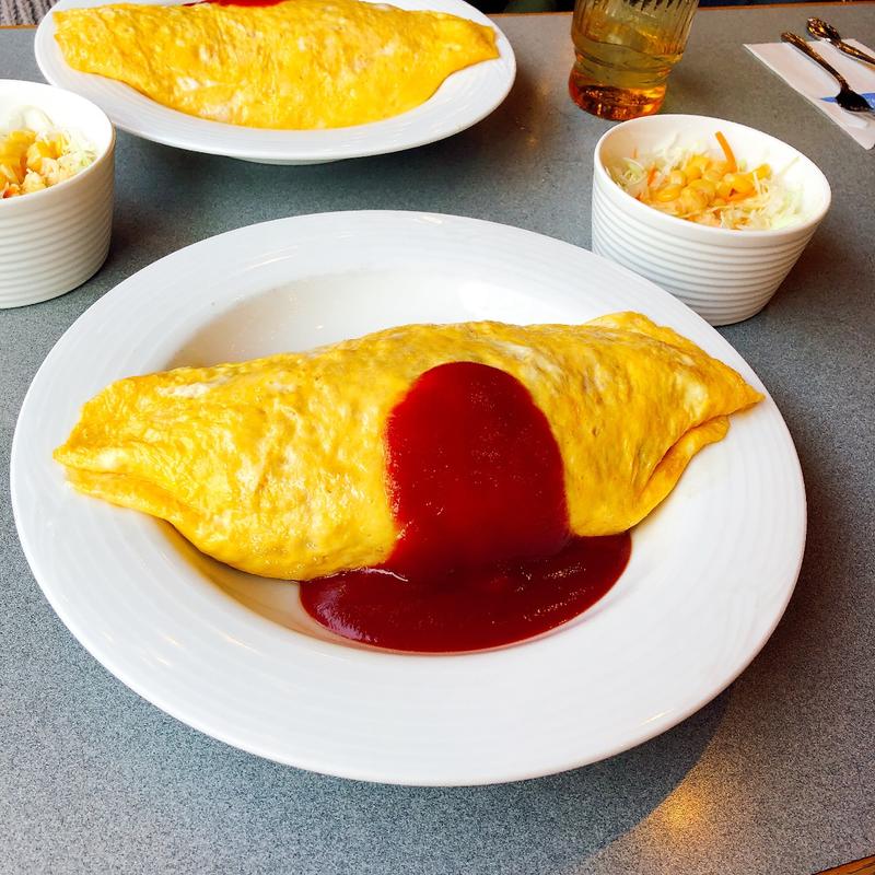 オムライスセット(コーヒーショップギャラン)