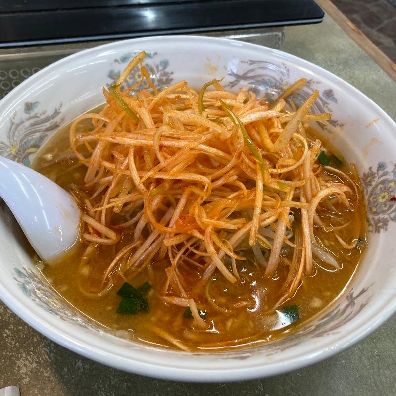ネギみそラーメン(くるまやラーメン 石巻店 )