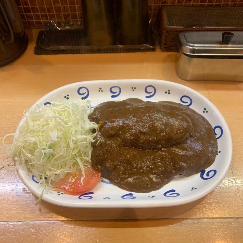 ハンバーグカレー(バーグ 浅田店)