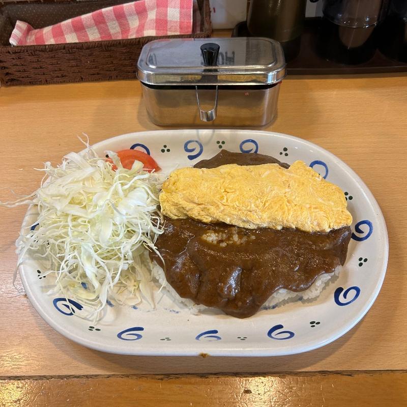 オムレットカレー(バーグ 浅田店)