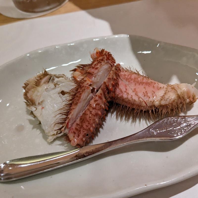 毛ガニ(波やし)