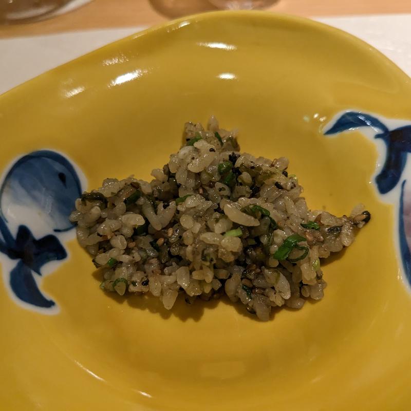 トリ貝肝飯(波やし)