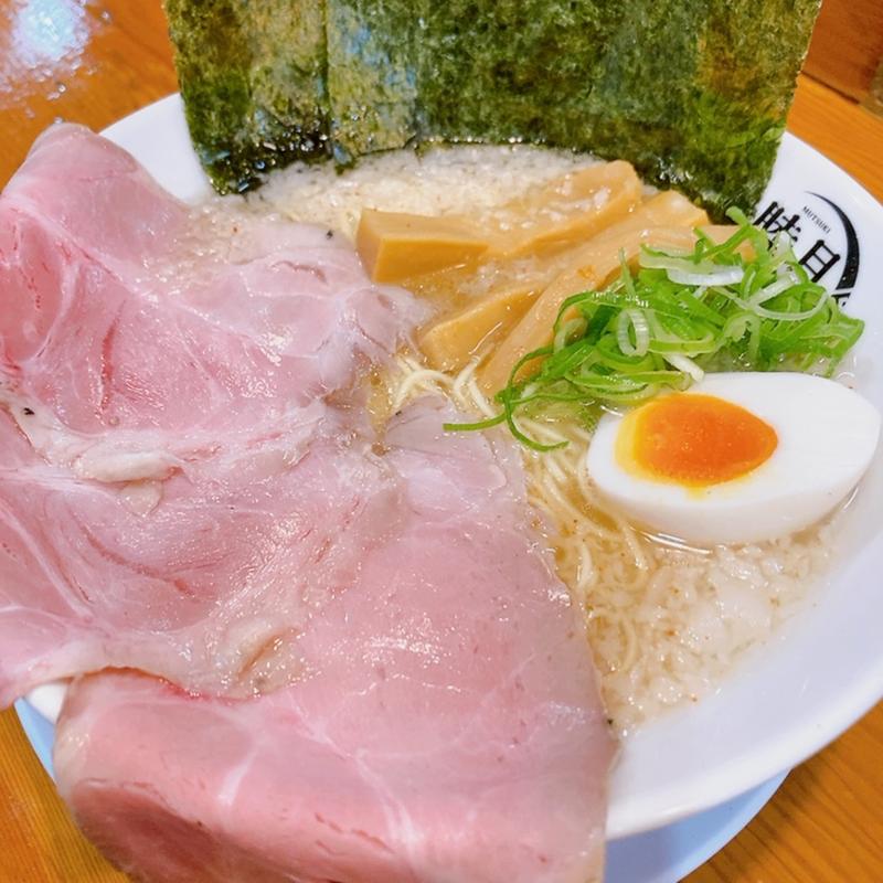 睦月の背脂豚骨スペシャル(麺匠 睦月)