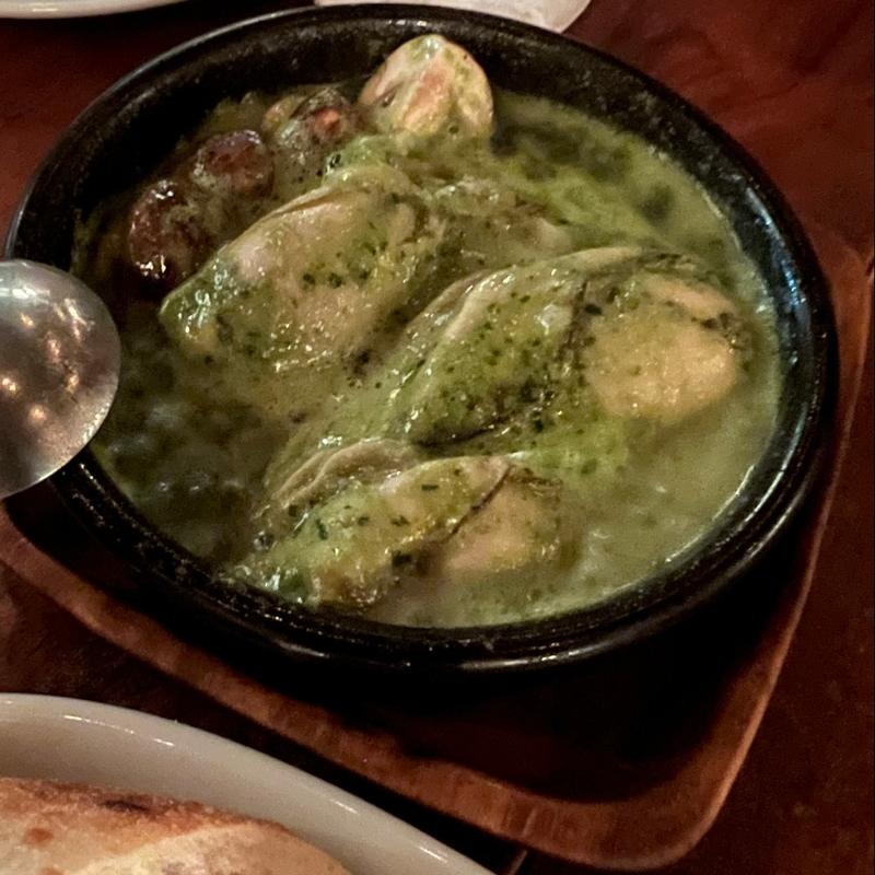 牡蠣のジェノベーゼバター(MOTHERS 立川南口店)